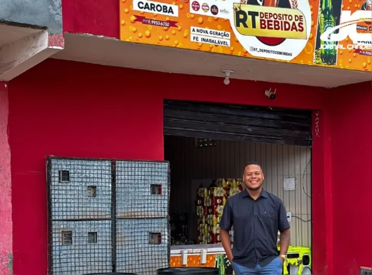 Dhenisson Renato Lima, proprietário do RT depósito de bebidas