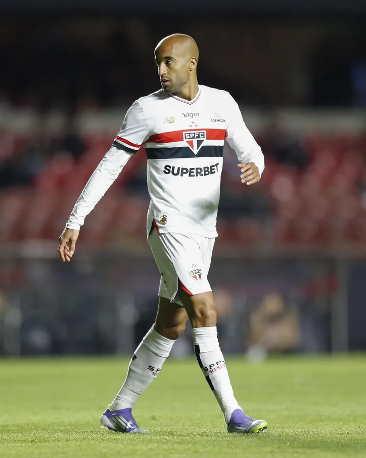 Lucas Moura, atacante do São Paulo