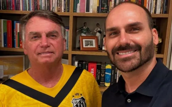 Jair e Eduardo Bolsonaro