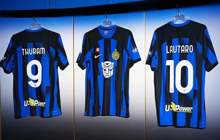 Camisa dos Transformers da Inter de Milão