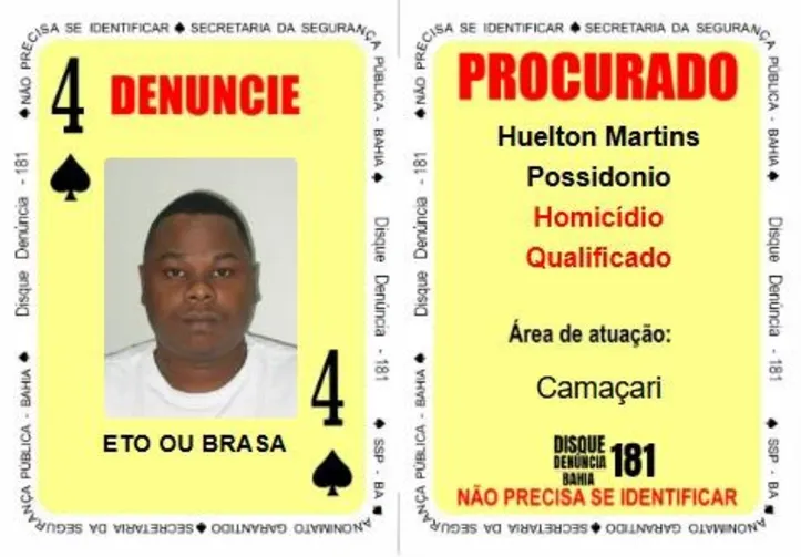Huelton Martins Possidonio, apelidado de ‘Eto’ ou ‘Brasa’