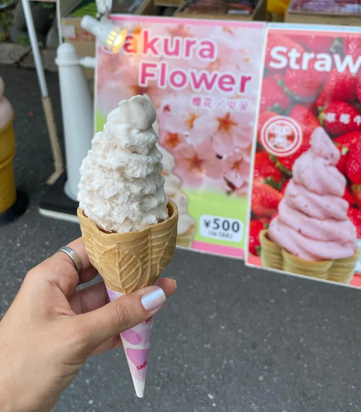 Sorvete Sakura Flower