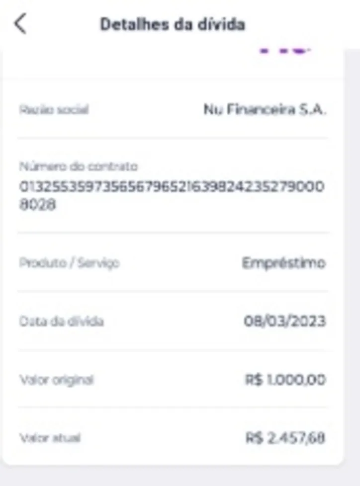 Valor devido pela servidora pública está em quase R$2,5 mil
