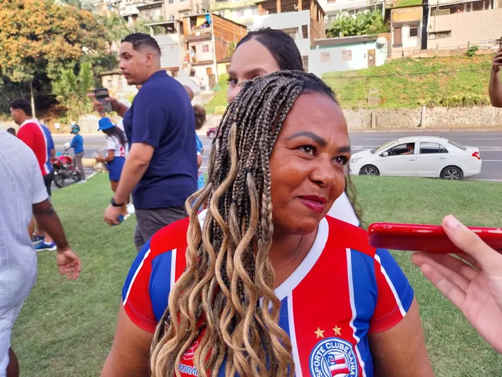 Carmem, torcedora do Bahia