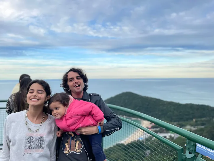 As duas filhas de Giovani são de mães diferentes