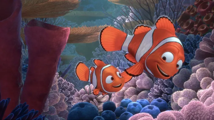 Cena de Procurando Nemo