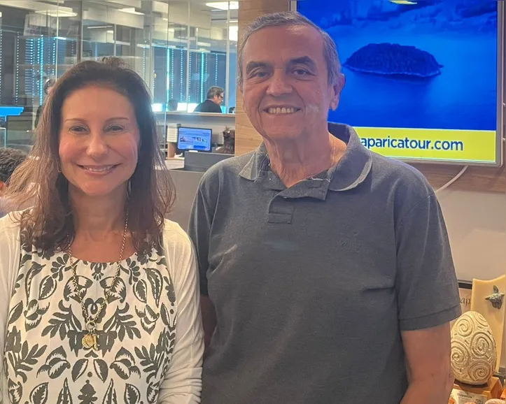 Tércia Vasconcelos e Marcos Almeida, diretores da Itaparica Operadora
