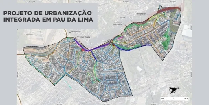 Projeto de urbanização do Pau da Lima