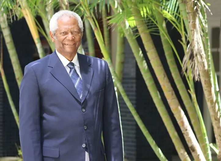 O homenageado, Edvaldo Brito