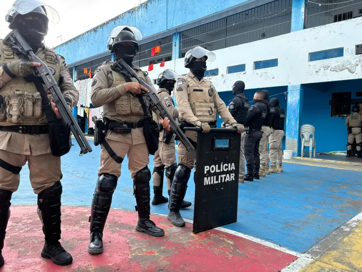 Imagem ilustrativa da imagem Polícia ocupa Conjunto Penal de Itabuna em combate ao crime organizado