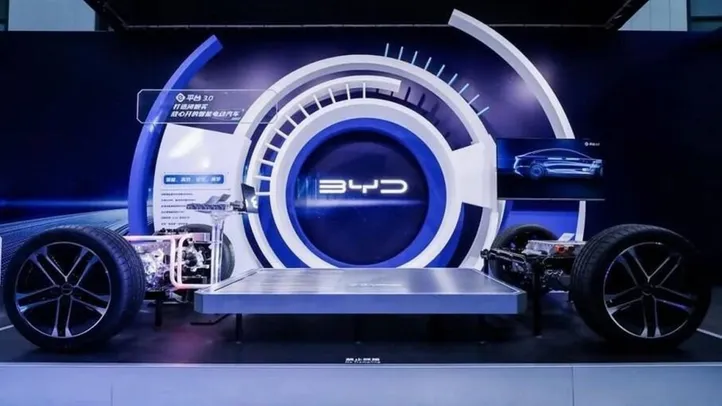 Detalhes da Super e-Platform da BYD