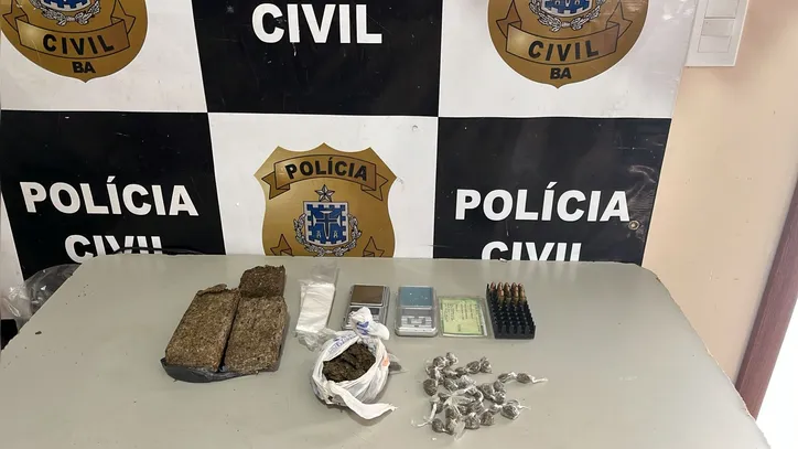Maconha e munições