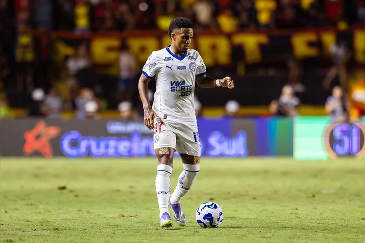 Kayky, atacante do Bahia que veio do Manchester City