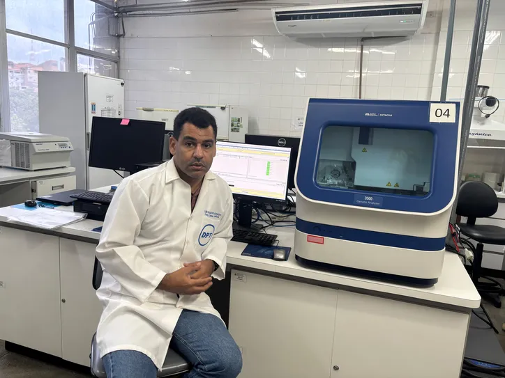 Coordenador de genética forense, Luis Rogério Machado