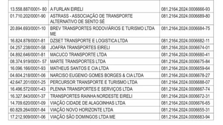 Imagem ilustrativa da imagem Viação Novo Horizonte e mais 14 empresas são impedidas de operar na BA