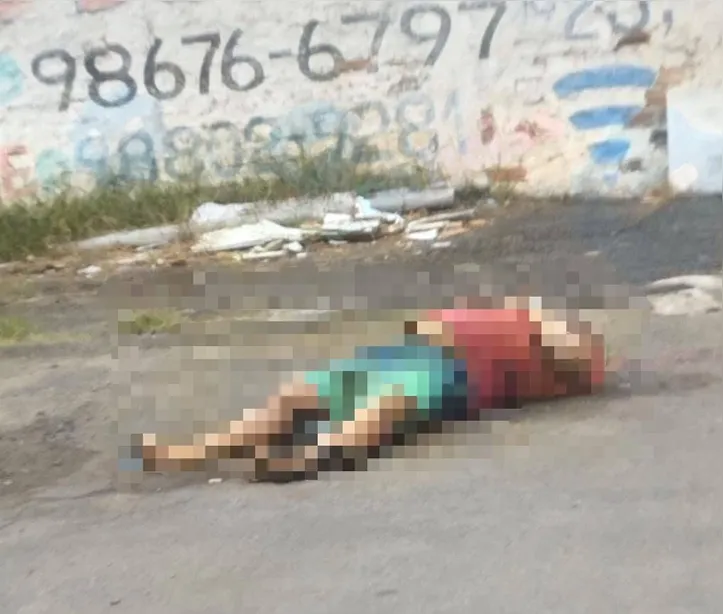 Corpo foi abandonado após crime