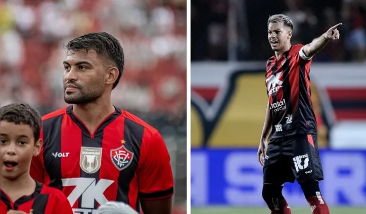 O meia Ronald e o zagueiro Zé Marcos retornam ao Vitória após cumprirem suspensão