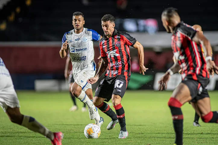 Vitória na derrota para o Confiança na Copa do Nordeste