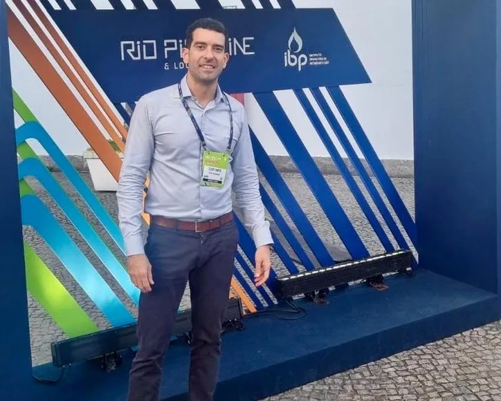 Cleber Campos representa a Intrix Engenharia na Rio Pipeline 2025