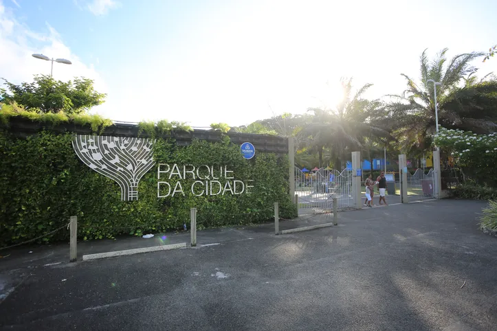 Entrada principal do parque