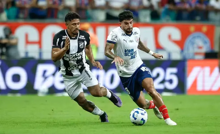 Bahia e Ceará vão se enfrentar pela quarta vez na temporada neste sábado