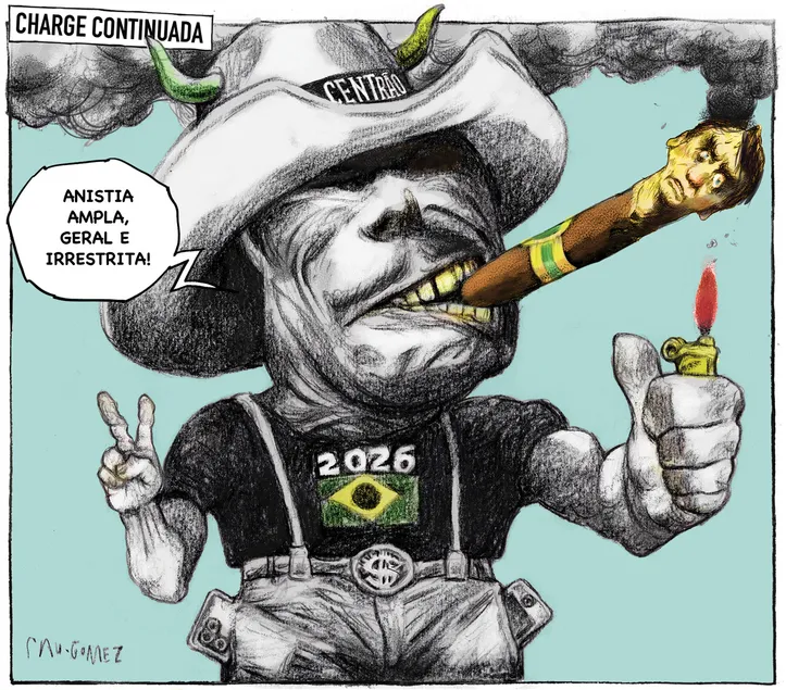 Imagem ilustrativa da imagem Charge do dia 17/09/2025