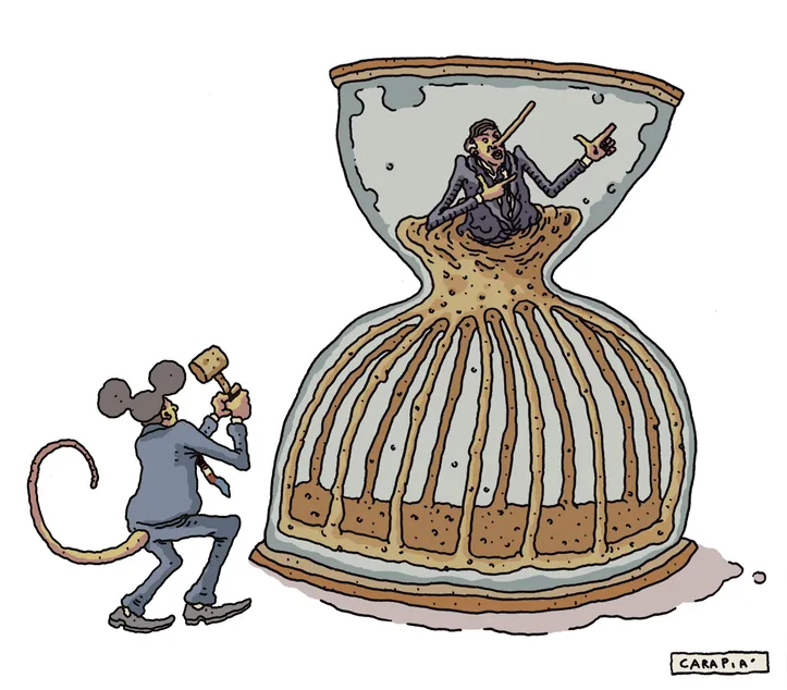 Charge de Túlio Carapiá