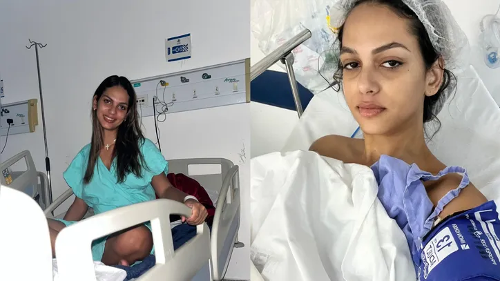 Anna Lua Araújo após a cirurgia de redesignação sexual