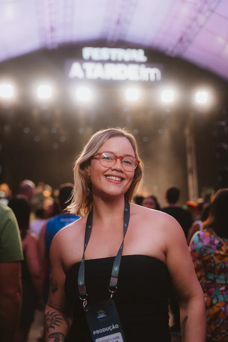 A produtora de comunicação Ariadny Araújo
