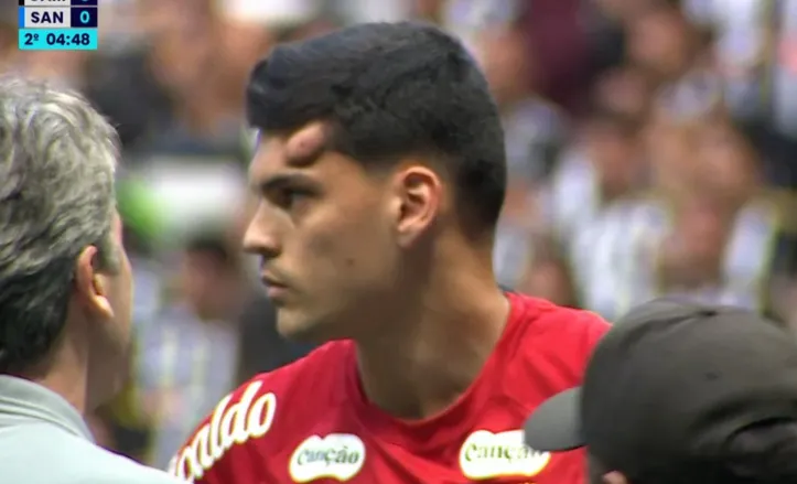 Gabriel Brazão, goleiro do Santos