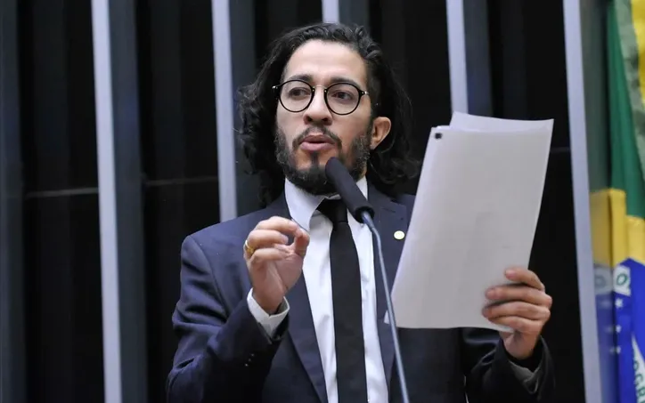 Jean Wyllys em seu último mandato como deputado, em 2019