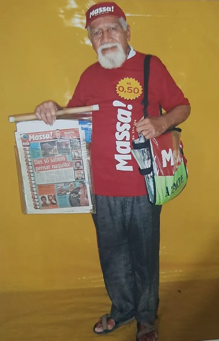 Seu Nelson foi homenageado no Jornal MASSA!, veículo do Grupo A TARDE