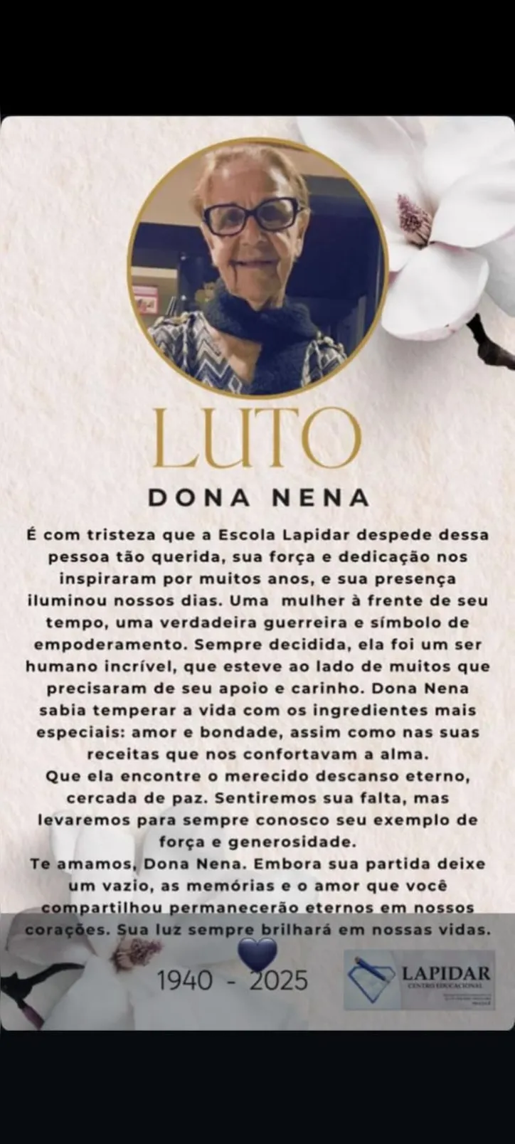 Imagem ilustrativa da imagem Mucugê se despede de Dona Nena: cozinheira histórica morre aos 85 anos
