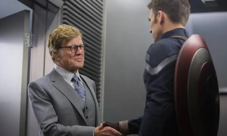 Robert Redford em 'Capitão América: O Soldado Invernal' (2014)