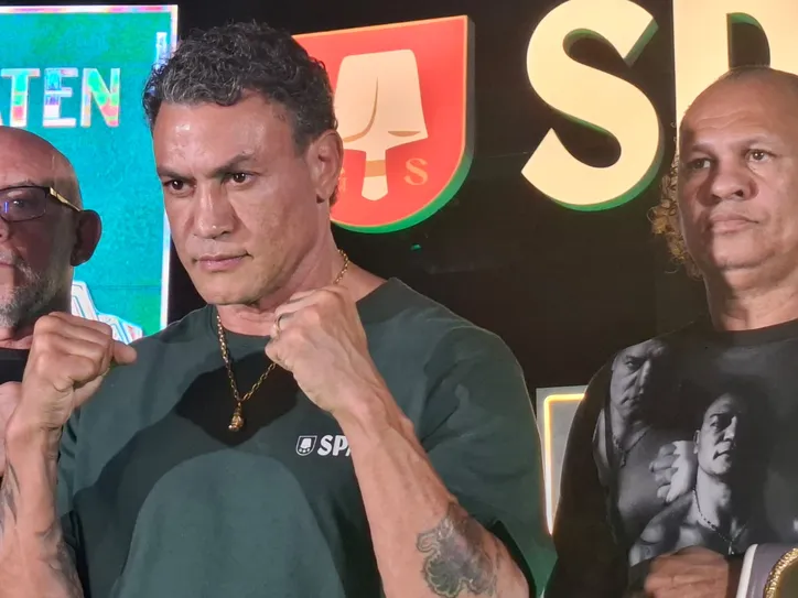 Popó no evento da Spaten Fight Night