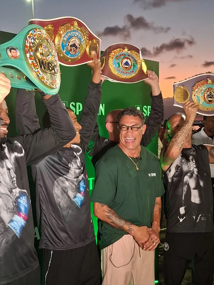 Popó no evento da Spaten Fight Night