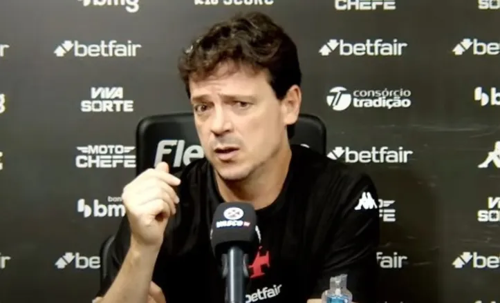 Fernando Diniz, técnico do Vasco