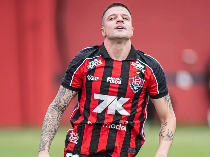 Renato Kayzer, atacante e artilheiro do Vitória no Brasileirão