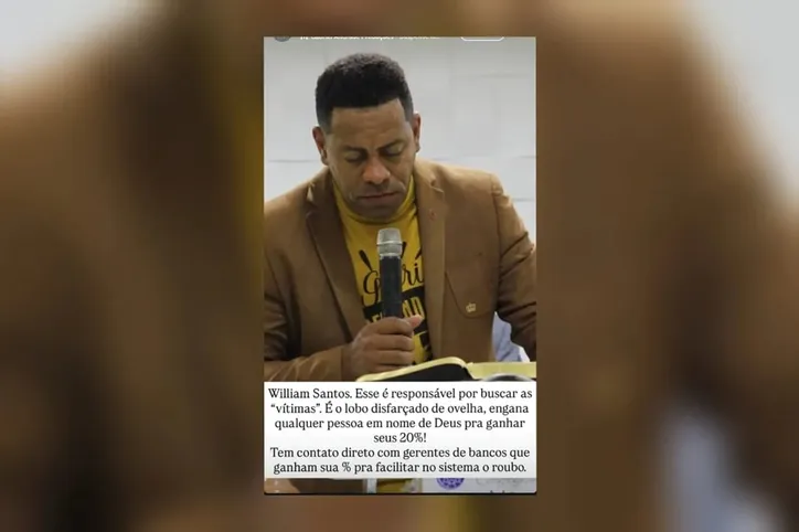 Imagem ilustrativa da imagem Youtuber gospel revelou esquema antes de ser preso em Feira de Santana