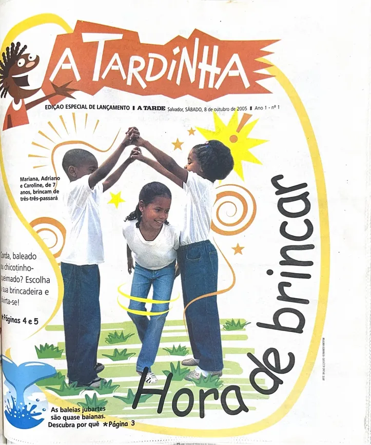 Capa da primeira edição do A TARDINHA