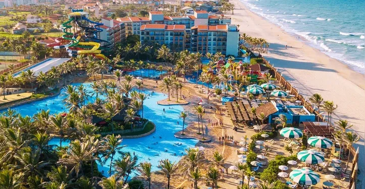 Registro do Beach Park, em Fortaleza