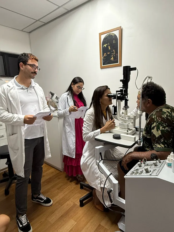 Ação tem como objetivo a detecção precoce do glaucoma e catarata