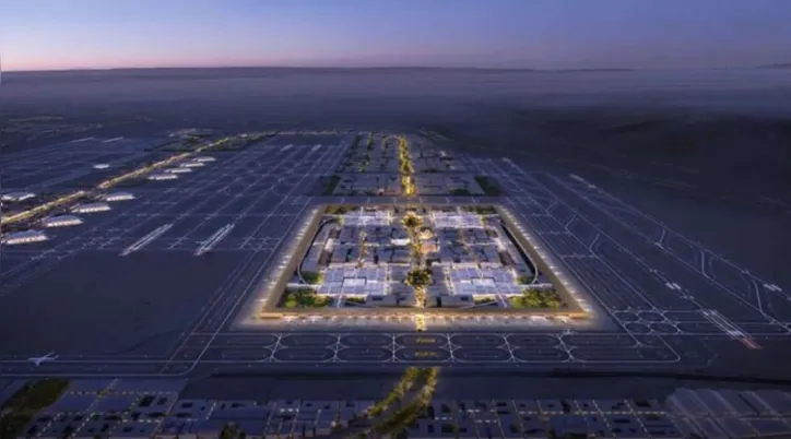 Maior aeroporto do mundo está em construção