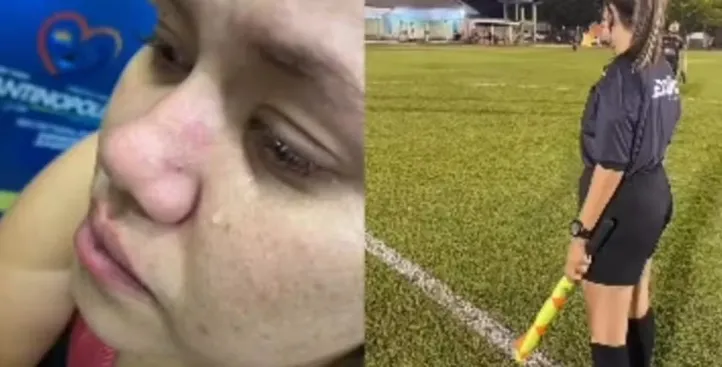 Sara Almeida, árbitra assistente