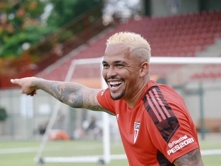 Luciano, artilheiro do São Paulo