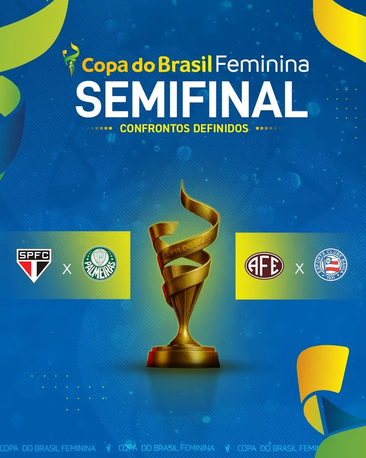 Imagem ilustrativa da imagem Bahia enfrenta Ferroviária na semifinal da Copa do Brasil feminina
