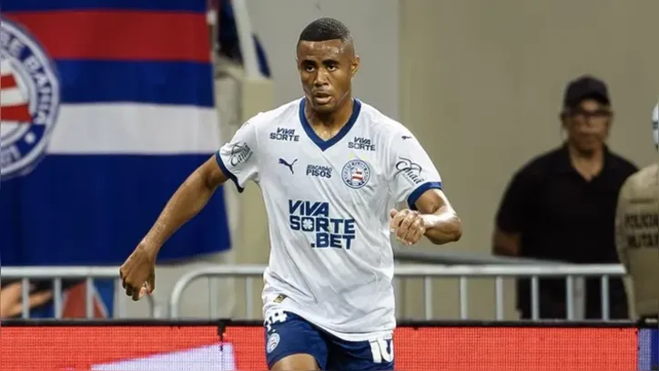 Erick em campo pelo Bahia