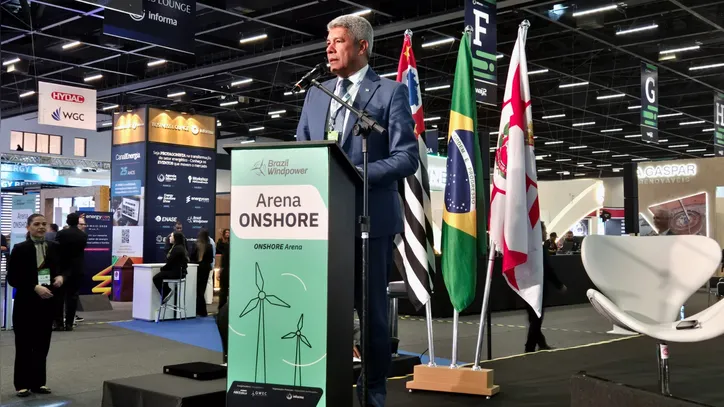 Imagem ilustrativa da imagem Bahia lidera geração de energia eólica e é destaque em evento nacional