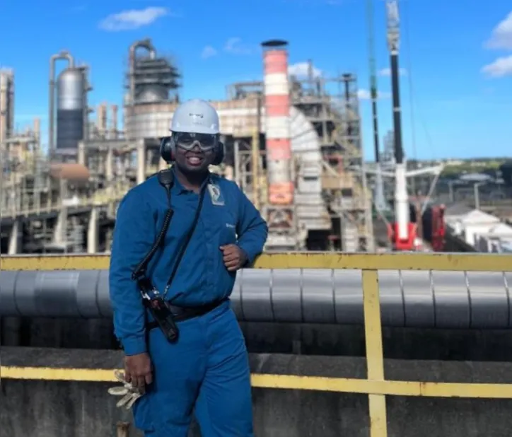 Operador de processo da Braskem na Bahia, Lívio de Jesus