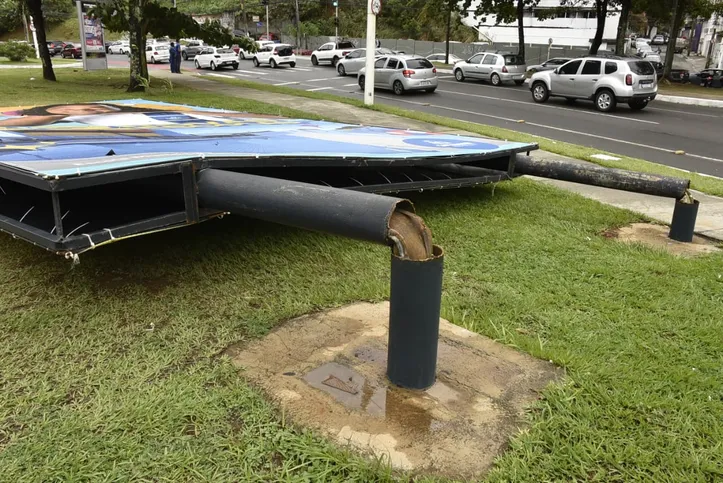 Imagem ilustrativa da imagem Chuva: sobe para 42 o número de ocorrências registradas em Salvador